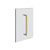 Gessi 67523 Shower G 12" Handle. Vertical/Horizontal Installation. Rigato