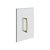 Gessi 67531 Shower G 8" Double Handle. Vertical/Horizontal Installation. Rigato