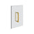 Gessi 67531 Shower G 8" Double Handle. Vertical/Horizontal Installation. Rigato
