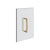 Gessi 67531 Shower G 8" Double Handle. Vertical/Horizontal Installation. Rigato