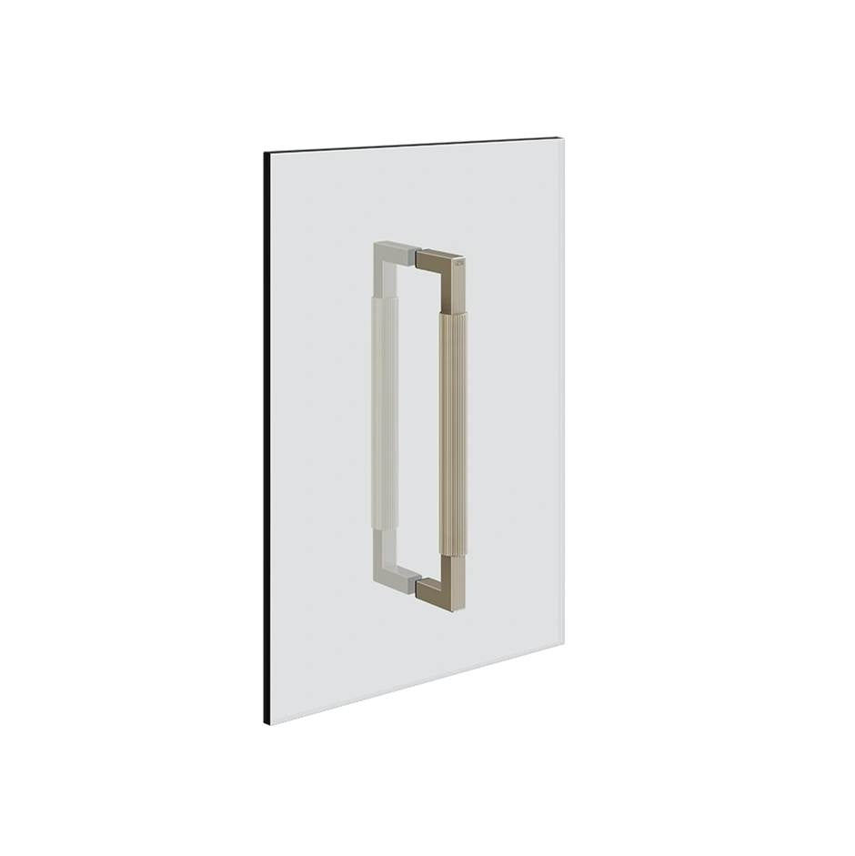 Gessi 67533 Shower G 12" Double Handle. Vertical/Horizontal Installation. Rigato