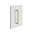 Gessi 67533 Shower G 12" Double Handle. Vertical/Horizontal Installation. Rigato