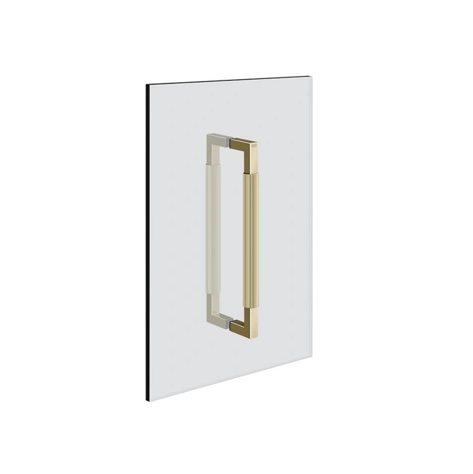 Gessi 67533 Shower G 12" Double Handle. Vertical/Horizontal Installation. Rigato