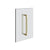 Gessi 67533 Shower G 12" Double Handle. Vertical/Horizontal Installation. Rigato