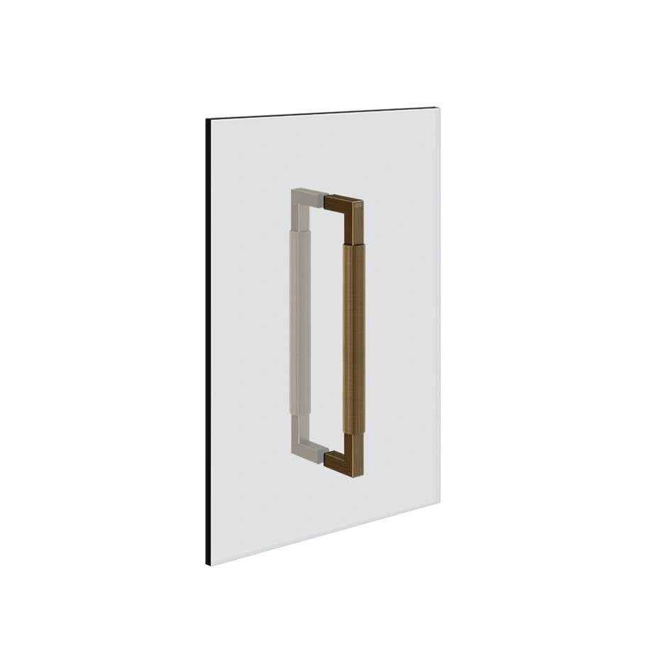 Gessi 67533 Shower G 12" Double Handle. Vertical/Horizontal Installation. Rigato