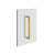 Gessi 67533 Shower G 12" Double Handle. Vertical/Horizontal Installation. Rigato