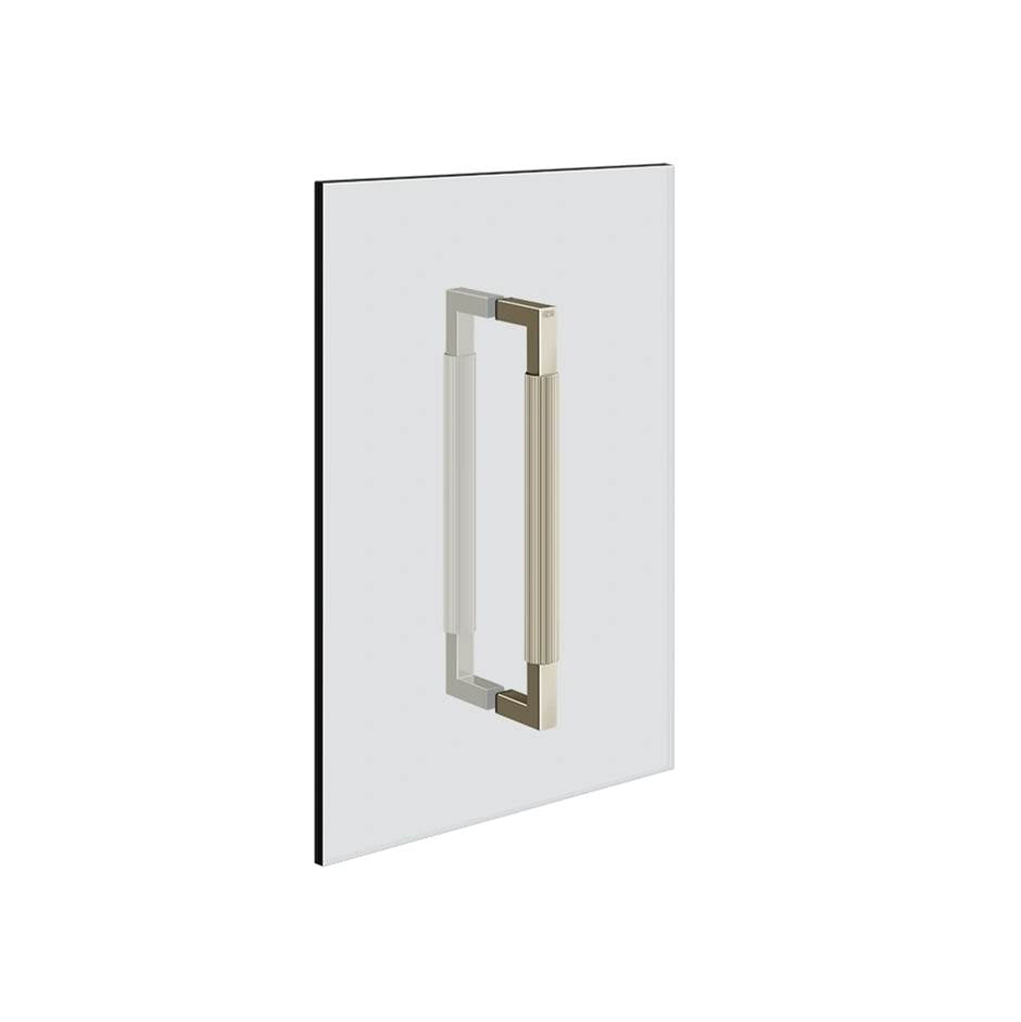 Gessi 67533 Shower G 12" Double Handle. Vertical/Horizontal Installation. Rigato