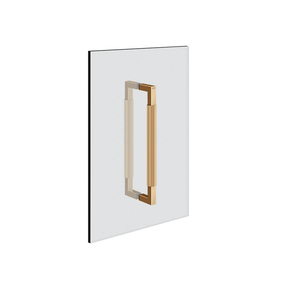Gessi 67533 Shower G 12" Double Handle. Vertical/Horizontal Installation. Rigato