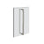 Gessi 67535 Shower G 18" Double Handle. Vertical/Horizontal Installation. Rigato