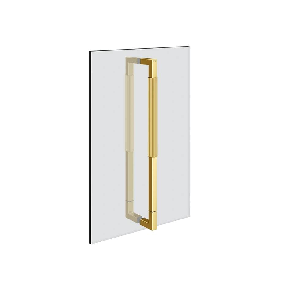 Gessi 67535 Shower G 18" Double Handle. Vertical/Horizontal Installation. Rigato