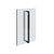 Gessi 67535 Shower G 18" Double Handle. Vertical/Horizontal Installation. Rigato