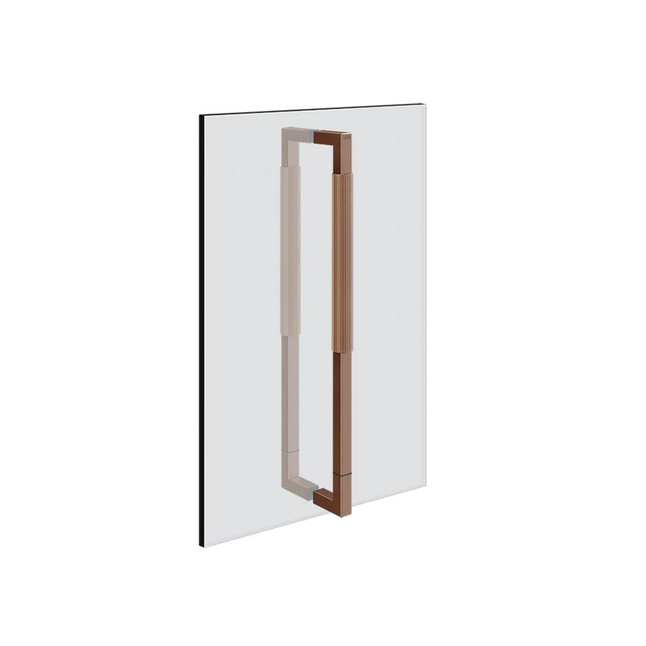 Gessi 67535 Shower G 18" Double Handle. Vertical/Horizontal Installation. Rigato