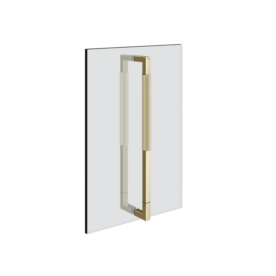 Gessi 67535 Shower G 18" Double Handle. Vertical/Horizontal Installation. Rigato