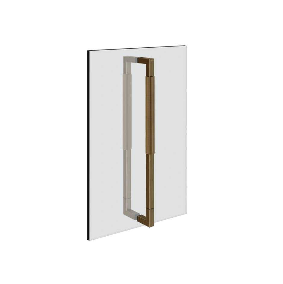 Gessi 67535 Shower G 18" Double Handle. Vertical/Horizontal Installation. Rigato