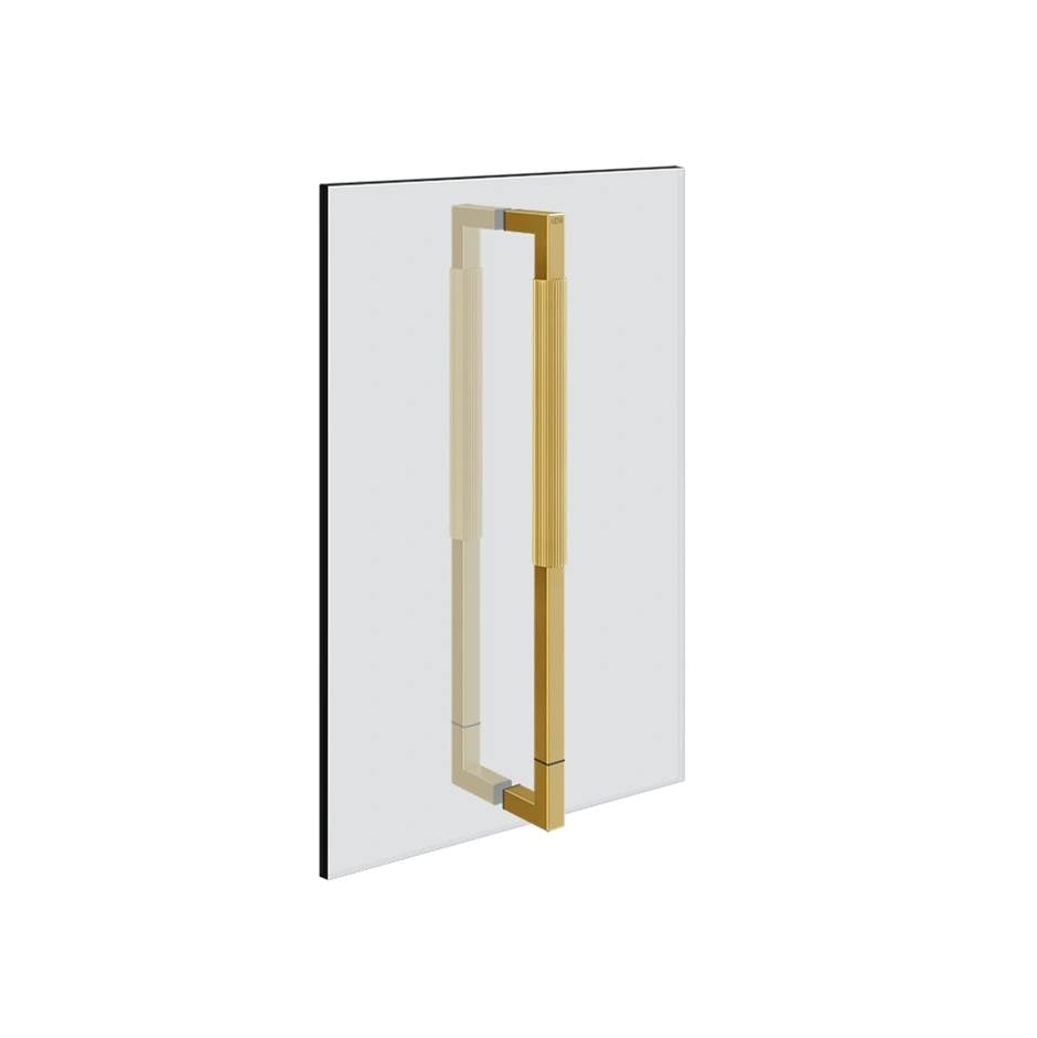 Gessi 67535 Shower G 18" Double Handle. Vertical/Horizontal Installation. Rigato