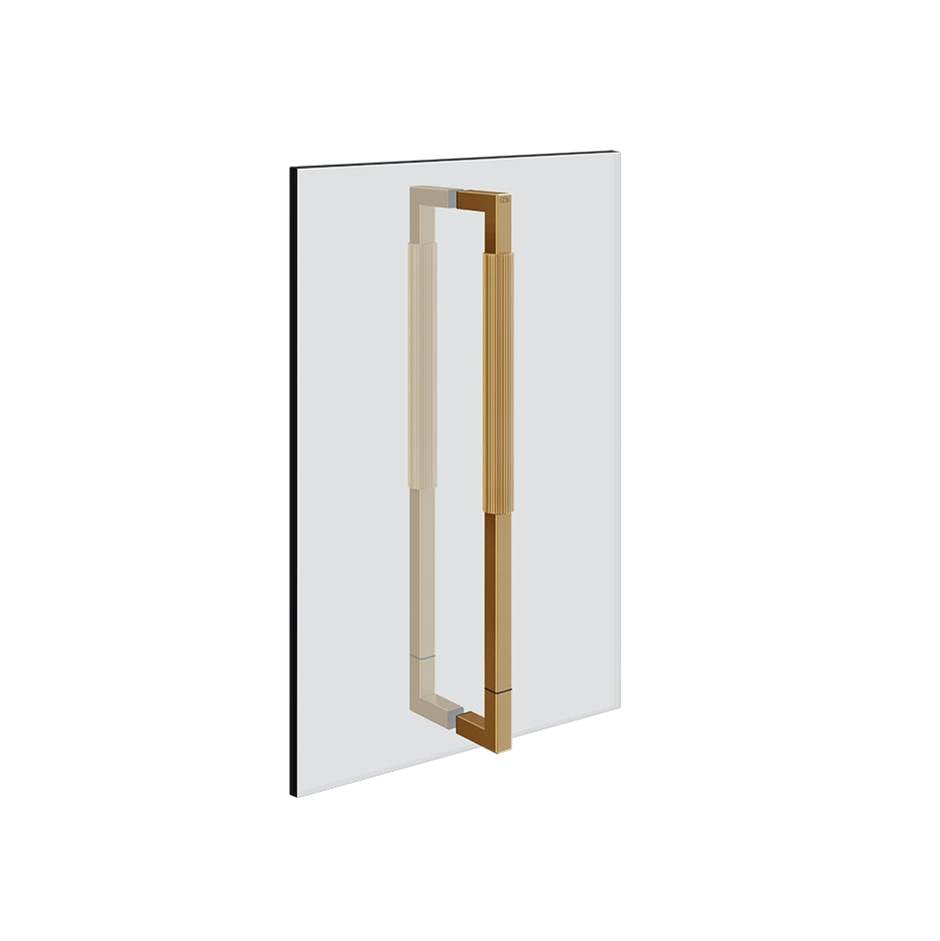 Gessi 67535 Shower G 18" Double Handle. Vertical/Horizontal Installation. Rigato