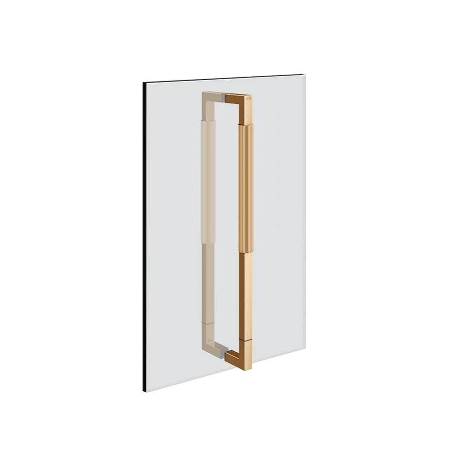 Gessi 67535 Shower G 18" Double Handle. Vertical/Horizontal Installation. Rigato