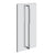 Gessi 67537 Shower G 24" Double Handle. Vertical/Horizontal Installation. Rigato