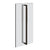 Gessi 67537 Shower G 24" Double Handle. Vertical/Horizontal Installation. Rigato