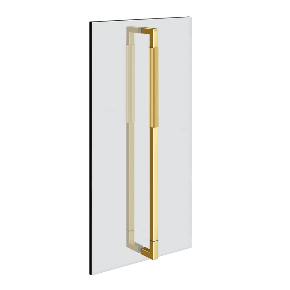Gessi 67537 Shower G 24" Double Handle. Vertical/Horizontal Installation. Rigato