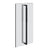 Gessi 67537 Shower G 24" Double Handle. Vertical/Horizontal Installation. Rigato
