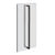 Gessi 67537 Shower G 24" Double Handle. Vertical/Horizontal Installation. Rigato