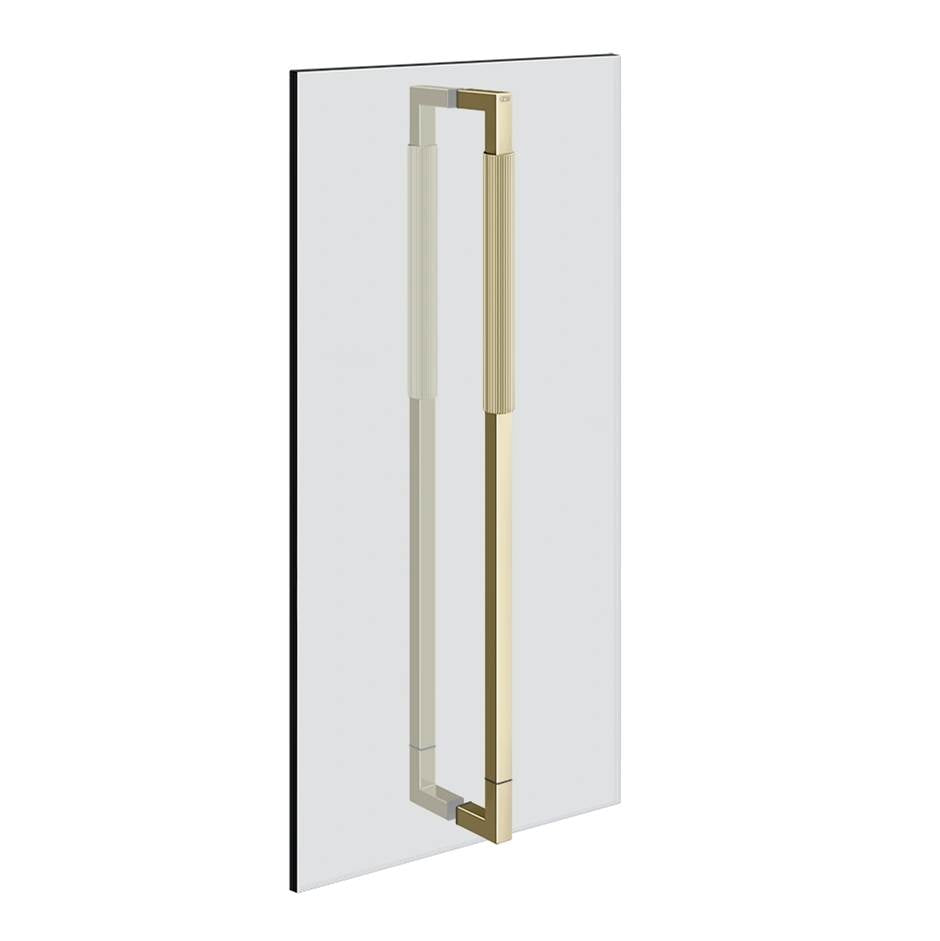 Gessi 67537 Shower G 24" Double Handle. Vertical/Horizontal Installation. Rigato