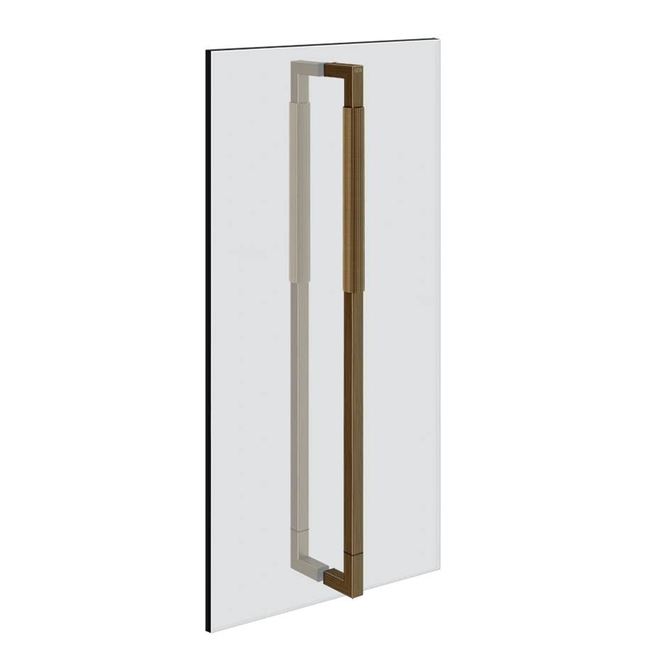 Gessi 67537 Shower G 24" Double Handle. Vertical/Horizontal Installation. Rigato