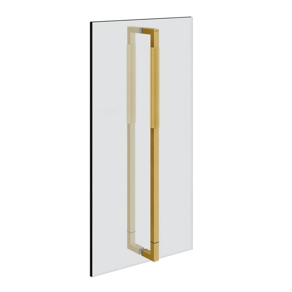 Gessi 67537 Shower G 24" Double Handle. Vertical/Horizontal Installation. Rigato