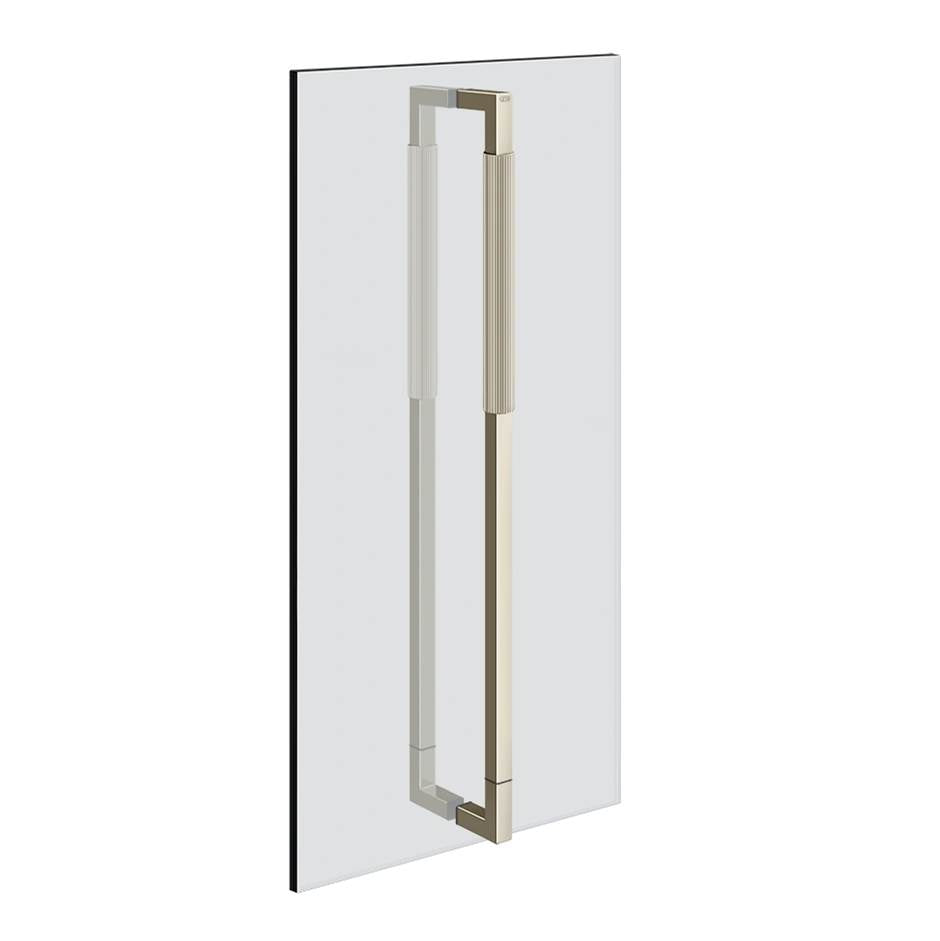 Gessi 67537 Shower G 24" Double Handle. Vertical/Horizontal Installation. Rigato