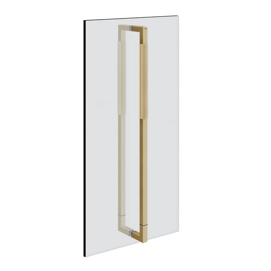 Gessi 67537 Shower G 24" Double Handle. Vertical/Horizontal Installation. Rigato