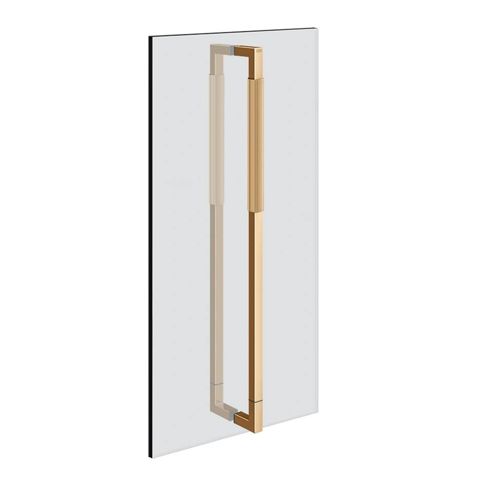 Gessi 67537 Shower G 24" Double Handle. Vertical/Horizontal Installation. Rigato