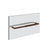Gessi 67544 Shower G 18" Handle and Towel Rail Rigato
