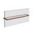 Gessi 67546 Shower G 24" Handle and Towel Rail Rigato