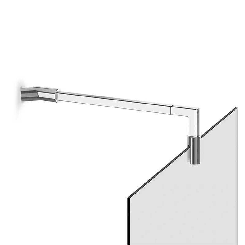 Gessi 67571 Shower G Stabilization Arm For Frameless Shower Enclosure. Rigato
