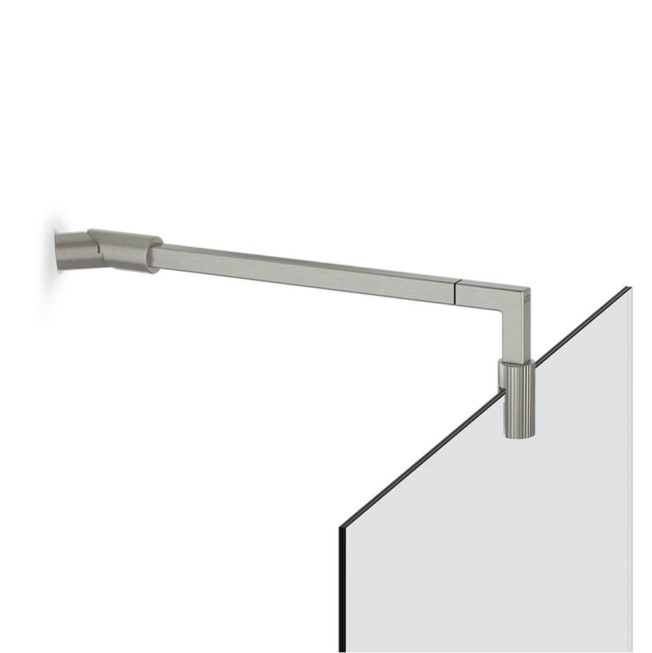 Gessi 67571 Shower G Stabilization Arm For Frameless Shower Enclosure. Rigato