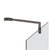 Gessi 67571 Shower G Stabilization Arm For Frameless Shower Enclosure. Rigato