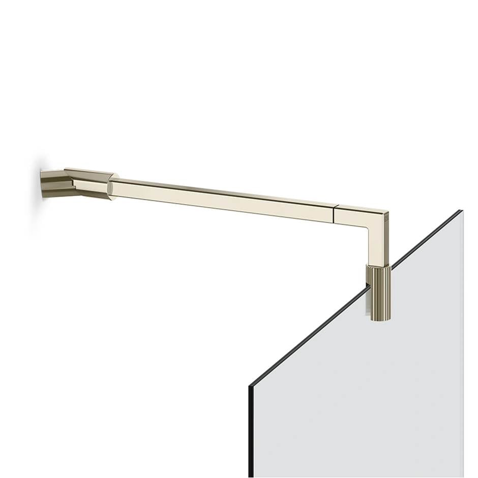Gessi 67571 Shower G Stabilization Arm For Frameless Shower Enclosure. Rigato
