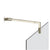 Gessi 67571 Shower G Stabilization Arm For Frameless Shower Enclosure. Rigato