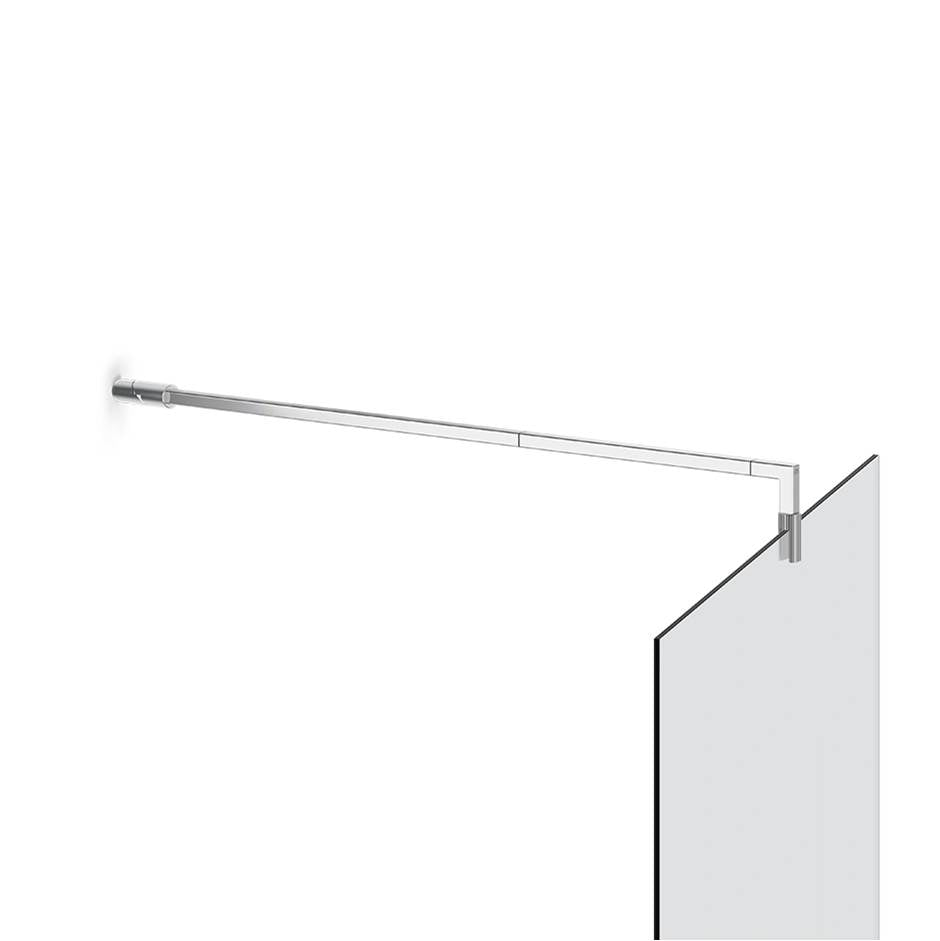 Gessi 67573 Shower G Stabilization Arm For Frameless Shower Enclosure. Customizable Length. Rigato