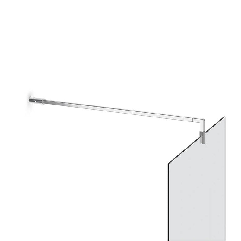 Gessi 67573 Shower G Stabilization Arm For Frameless Shower Enclosure. Customizable Length. Rigato