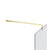 Gessi 67573 Shower G Stabilization Arm For Frameless Shower Enclosure. Customizable Length. Rigato