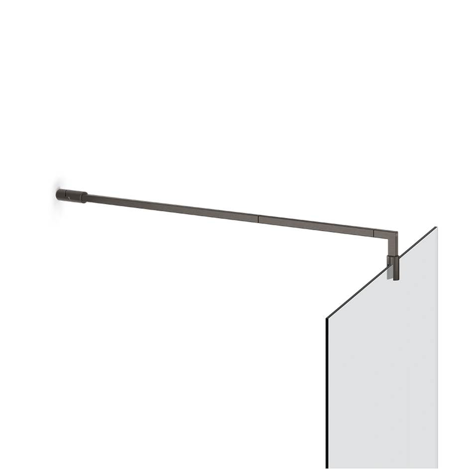 Gessi 67573 Shower G Stabilization Arm For Frameless Shower Enclosure. Customizable Length. Rigato
