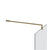Gessi 67573 Shower G Stabilization Arm For Frameless Shower Enclosure. Customizable Length. Rigato