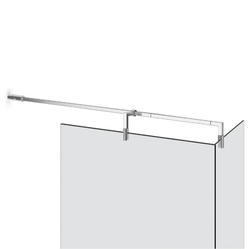 Gessi 67575 Shower G T-Shaped Stabilization Arm For Frameless Shower Enclosure. Customizable Length. Rigato