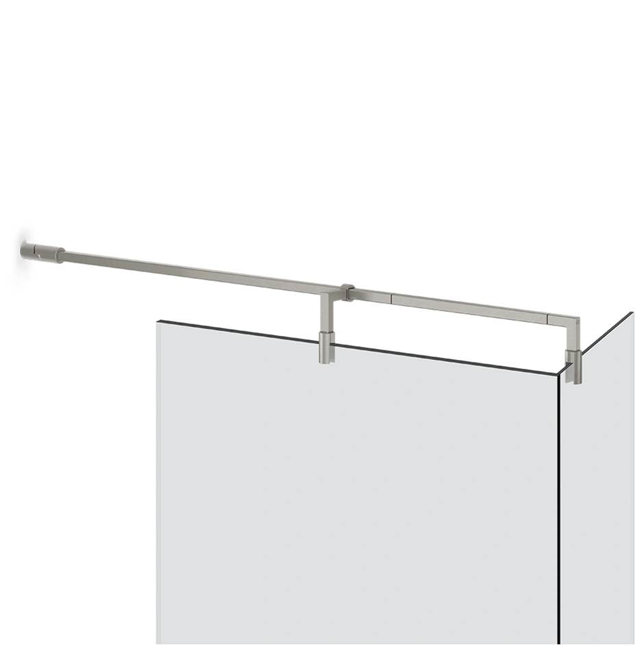 Gessi 67575 Shower G T-Shaped Stabilization Arm For Frameless Shower Enclosure. Customizable Length. Rigato