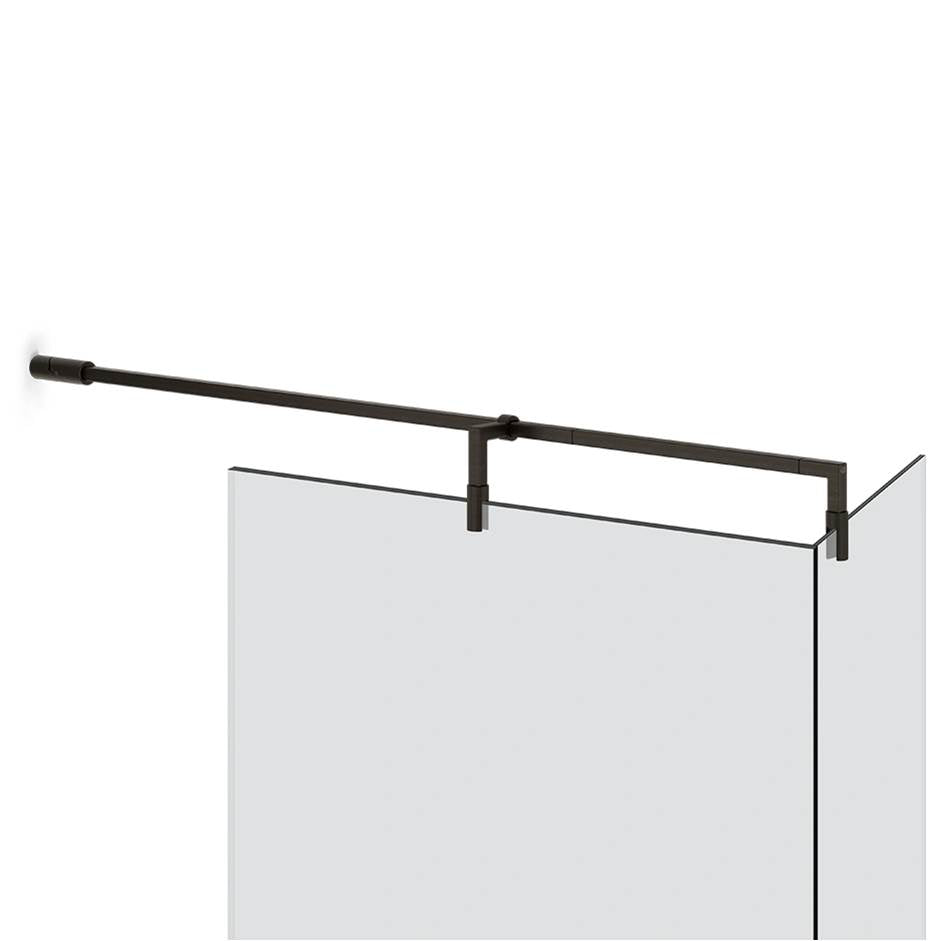 Gessi 67575 Shower G T-Shaped Stabilization Arm For Frameless Shower Enclosure. Customizable Length. Rigato