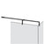 Gessi 67575 Shower G T-Shaped Stabilization Arm For Frameless Shower Enclosure. Customizable Length. Rigato