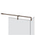 Gessi 67575 Shower G T-Shaped Stabilization Arm For Frameless Shower Enclosure. Customizable Length. Rigato