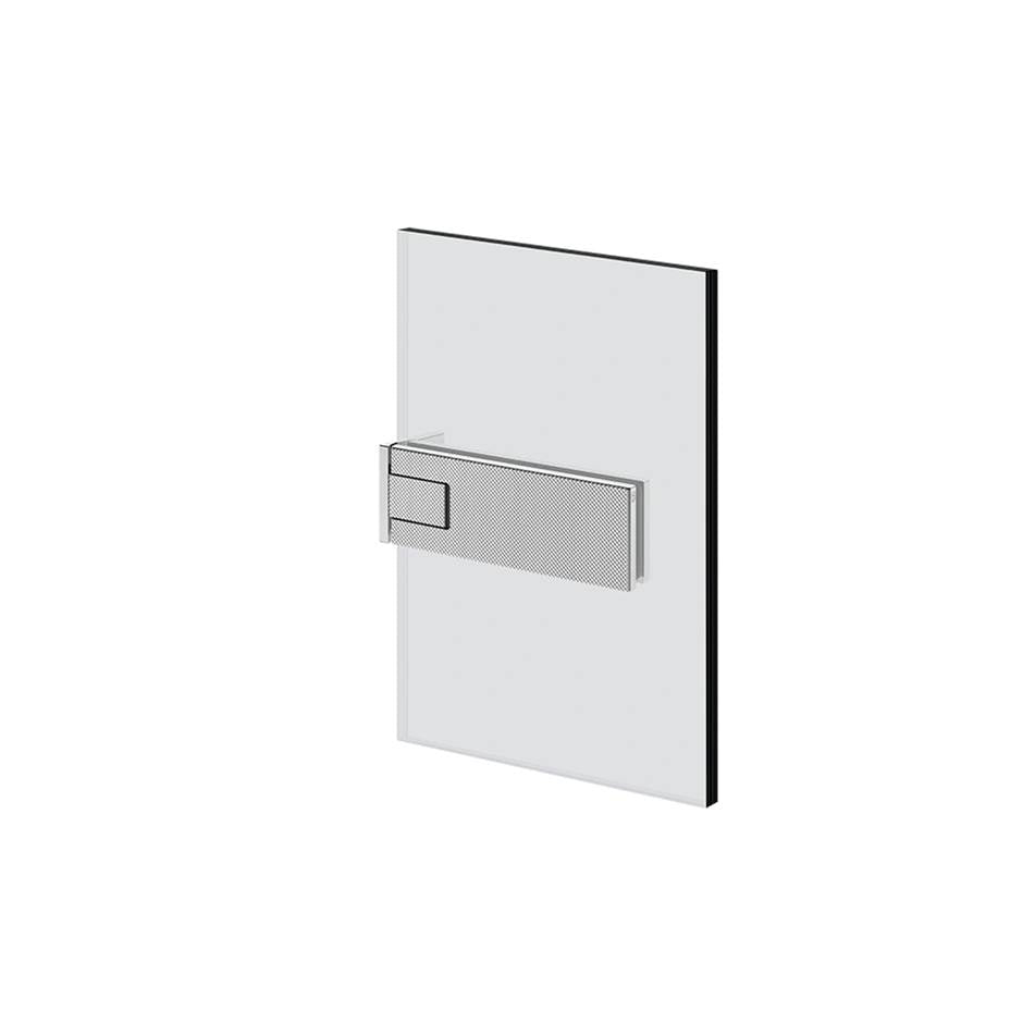 Gessi 67601 Shower G Wall-Glass Self-Centering Hinge. Diamantato.